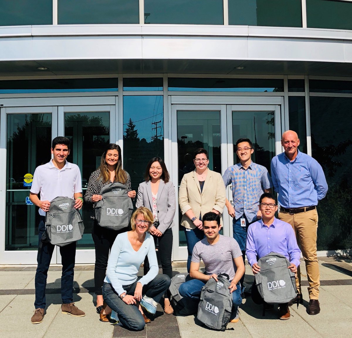 CharlesinHR's tweet photo. @DDIworld celebrated our interns today by kicking off with breakfast and networking with CEO @TacyByham & President @dtessmannkeys. They are #addingvalue to DDI such as #VirtualReality #Marketing #Technology #ProductDevelopment & #Legal. Happy Intern Appreciation Day! #LifeAtDDI https://t.co/p7ZRLo3S2i