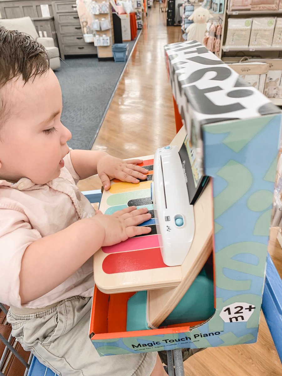[#AD] My baby loves making his own music and the Baby Einstein Magic Touch Piano at @​buybuybaby was  perfect for his first birthday. I love that it has magic touch technology. Which means no buttons needed. It brings curiosity to life!
​#babyeinstein​ #ignitecuriosity