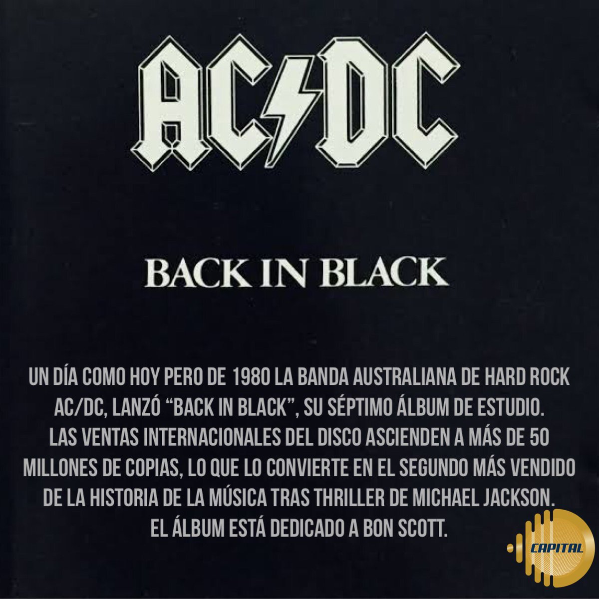 CapitalFM973's tweet photo. #EfeméridesCapital #ACDC https://t.co/DpPMPNnwGj