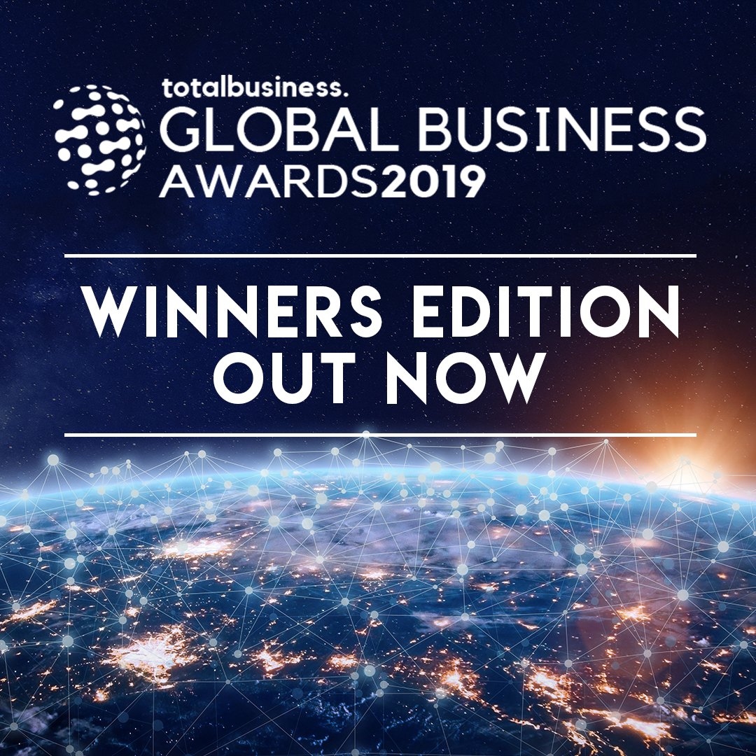 The winners edition for our 2019 Global Business awards is now live and available online.

Click the link here: ow.ly/NMK550vbmcd

#TotalBusiness #TBGlobalAwards