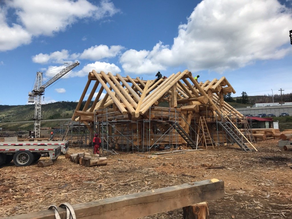 tk_martin82's tweet photo. Another beautiful log home is ready to be shipped to its final destination in Southern Alberta. @PioneerLogHomes 
#timberkings #madinbc #LoveWhatIDo #finestloghomesonearth https://t.co/EHFwAtaqB6
