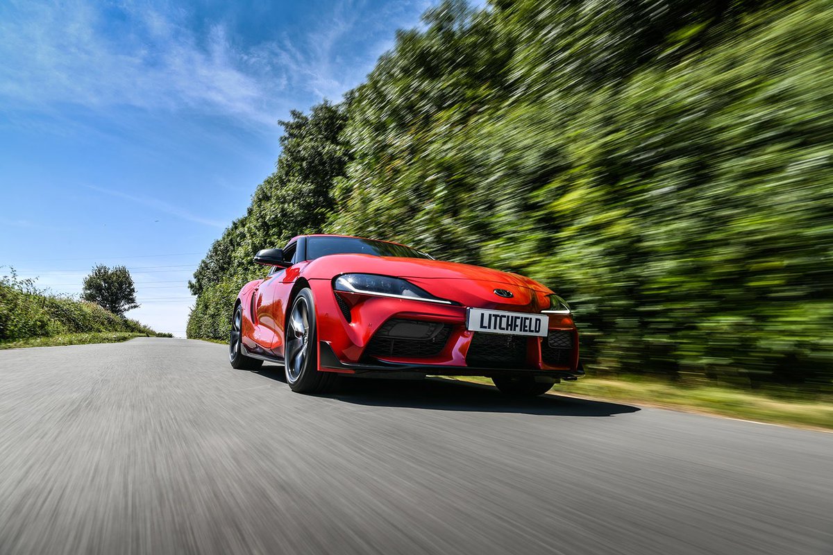 Busy week with the new Toyota Supra🙂 It impressed everyone on the road &amp; produced some interesting figures. A simple test drive will tell you this isn’t a 1570kg/330bhp car. Our MAHA dyno, as used at its Bavarian cousin’s factory, revealed it is actually running 376hp&amp;390lbft!😁