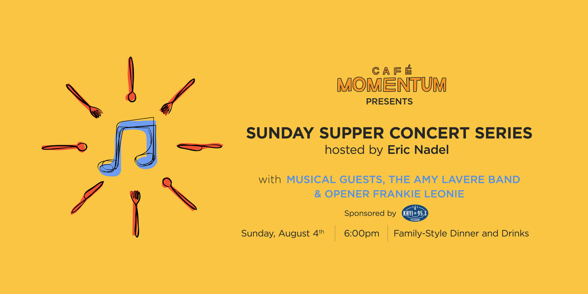 Once a month, <a href="/nadeler/">Eric Nadel</a> hosts our Sunday Supper Concert Series, a night with good food and good music. 

This month, our musical guests are <a href="/amylavere/">Amy LaVere</a> and <a href="/Frankieleonie/">Frankie Leonie</a>.

Tickets are available, come experience our favorite night of the month with us!

bit.do/August2019Sund…