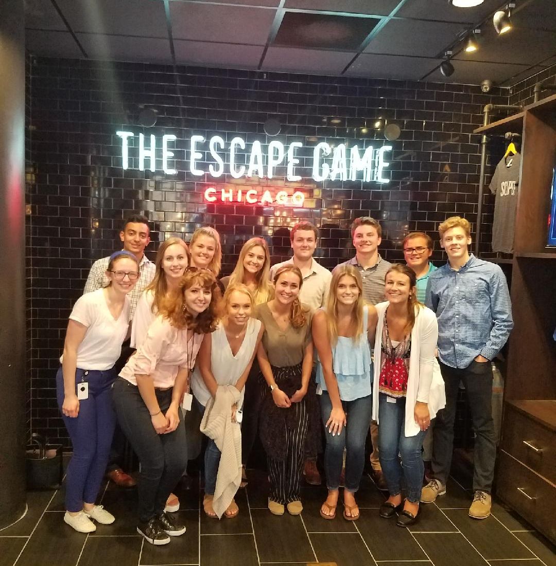 CareerBuilder's tweet photo. Happy #NationalInternDay to our amazing CB Chicago interns! We are so thankful for your hard work, creativity, and contributions so far this summer! #WorkCanWork #CBsummer https://t.co/d8EEd9uJ2X