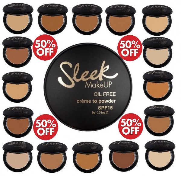 SimplyFoxy on Twitter: "Sleek's Crème to Powder is a luxurious crème foundation providing you with medium to full coverage. with SPF 15 it protects your skin harmful UV rays, while