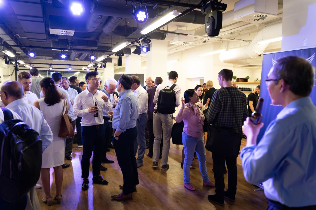 CrowdForAngels's tweet photo. A great event hosted last night, thank you to @UCKNetwork. A fantastic event about blockchain, mining, and doing business in China. #blockchain #china #crowdforangels https://t.co/bCJqLVHzT9