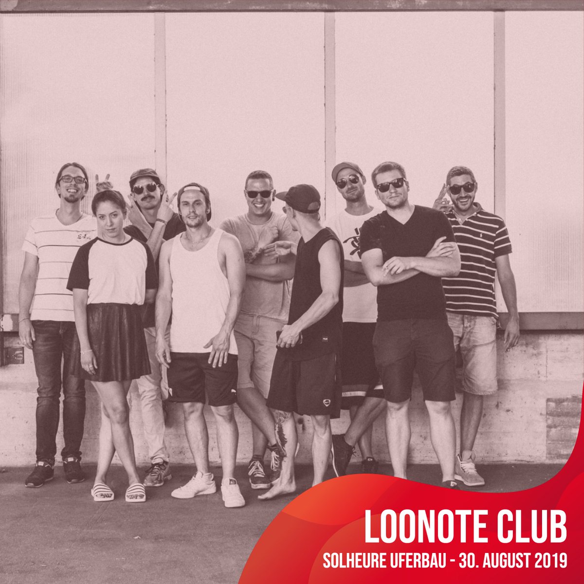 Der neugegründete Loonote Club aus Solothurn veröffentlichte am 8. Februar 2019 die Don Quijote-EP. Der Sound ist urban; Mundart-Rap trifft auf Soul-Klänge...

Am Freitag, 30.08.2019 im Uferbau, <a href="/solheure/">Solheure | Bar Restaurant Lounge</a>. Wir freuen uns! 😍