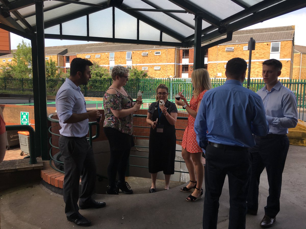 InTouchGeldards's tweet photo. Cardiff Office enjoying an afternoon treat courtesy of the Sports &amp; Social Committee #hottestdayoftheyear https://t.co/gHgtxBiv34