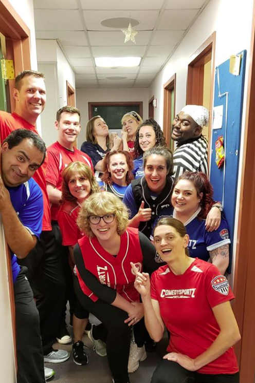 CSzLA's tweet photo. Congrats to @thebigjoe, who represented @CSzLA at the ComedySportz Worldwide All-Star Match in Philadelphia last night! https://t.co/QW2giTJXod