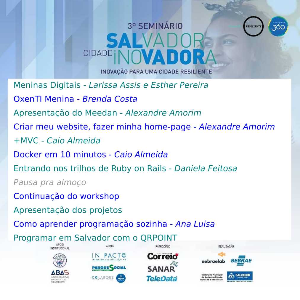meedan's tweet photo. Meedan's engineers @caiosba @danifeitosa and @amoedoamorim  are presenting a workshop about web development for women today at Colabore in Salvador, Brazil. We can't be more proud of our dev team :) https://t.co/drtF0x5sTn