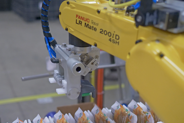 DelkorSystems's tweet photo. @FANUCAmerica's Lr Mate is a fantastically reliable human-sized robot! Speed and durability make this robot a fundamental part of Delkor's spouted pouch packing equipment. https://t.co/EgpLwiZSjM #robots #robotics #engineering #automation #packaging #tech #delkorpackaging #delkor https://t.co/eJiFuoKYN1