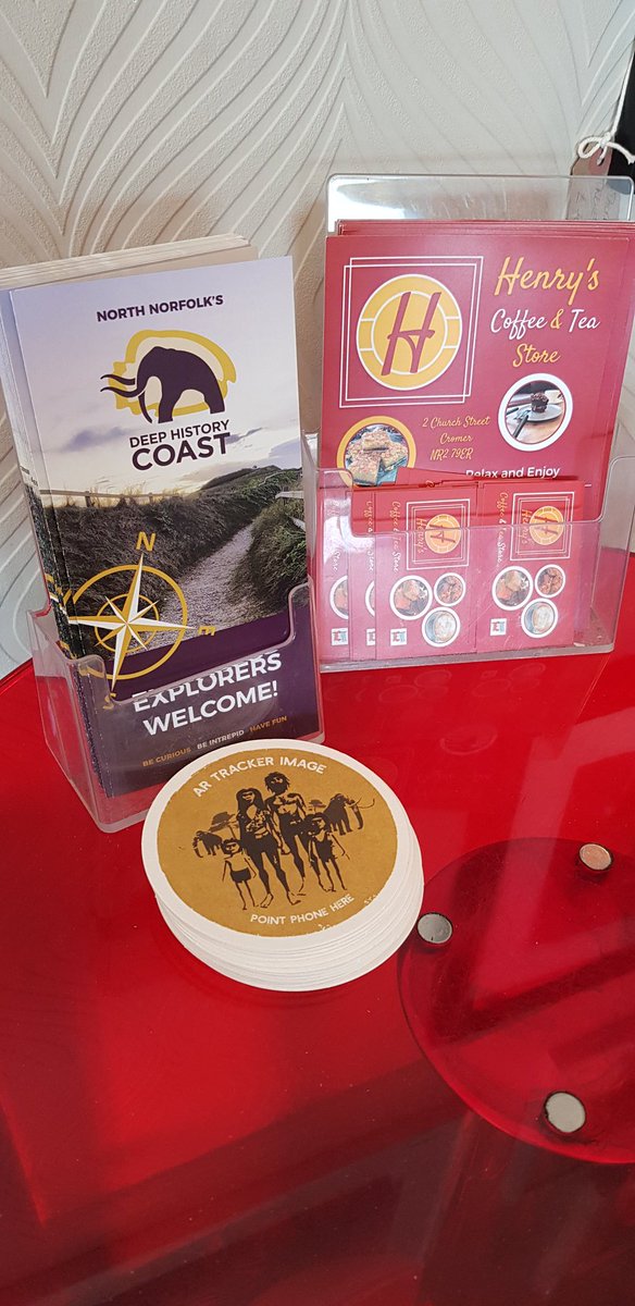 How exciting we have some of the <a href="/NN_DeepHistory/">Deep History Coast</a> brochures,  lots of exciting goodies to find and  explore this summer #dayout  when you DOWNLOAD  the app here  play.google.com/store/apps/det… , #lovecromer <a href="/vstnorthnorfolk/">Visit North Norfolk</a>