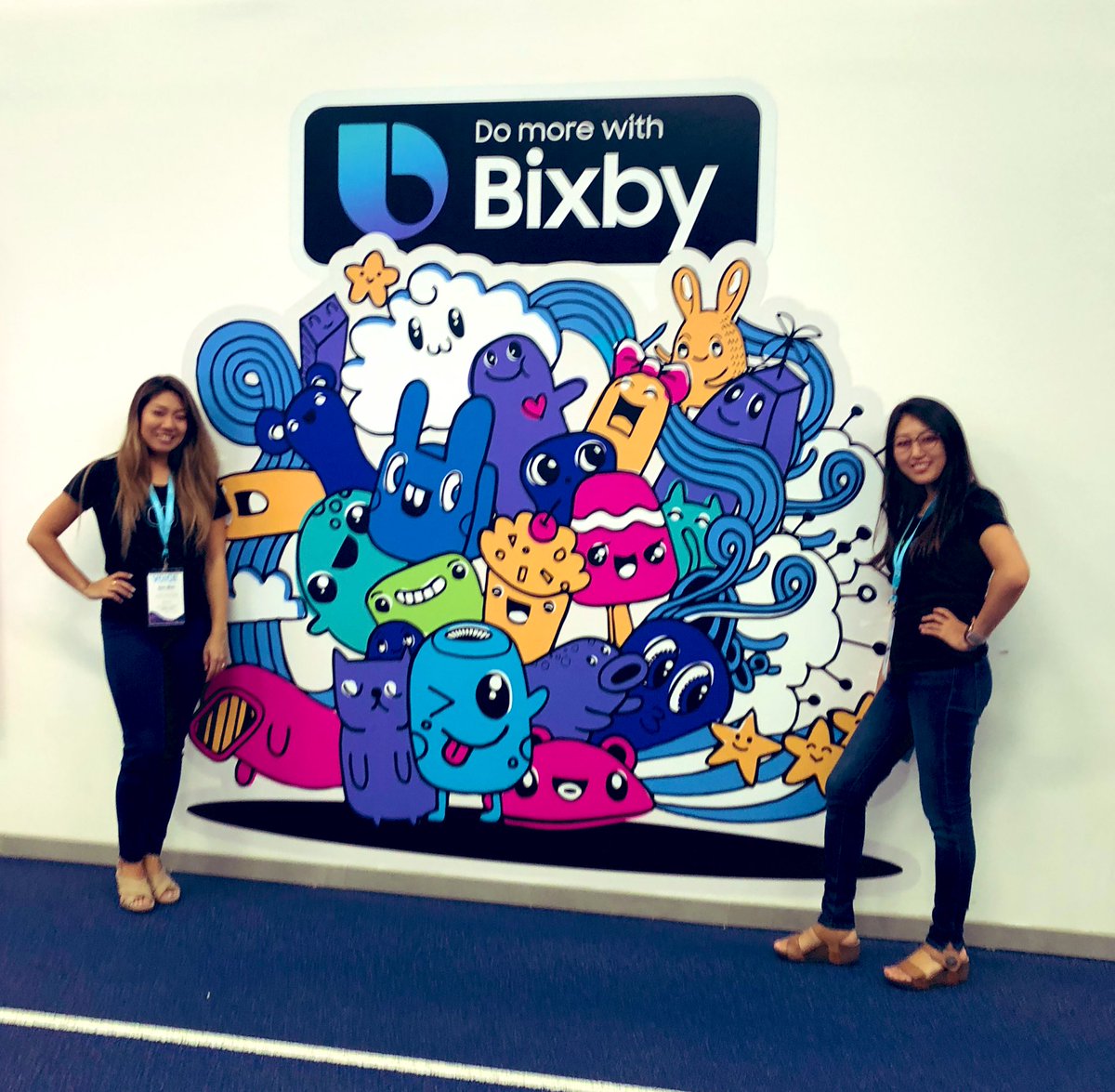 kikiruble's tweet photo. At #voice2019 in NY! Let’s go #bixby #samsungdev! https://t.co/CbNnaBAEmQ