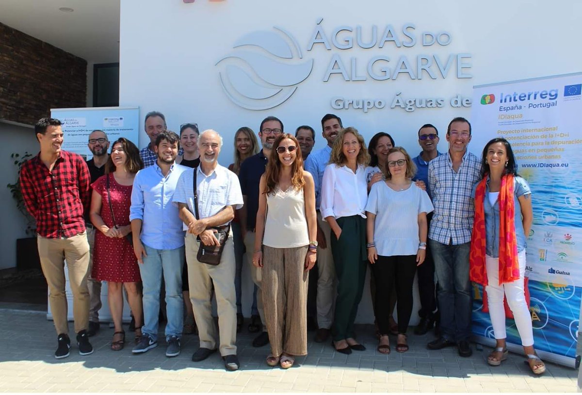 🔬 <a href="/idiaqua/">SmallWat21v Congreso Internacional ProyectoIDIaqua</a> // Hace unos días nuestra técnica Charo Palomo estuvo en #Faro 🇵🇹 en una nueva reunión de este proyecto, que potencia la investigación en materia de aguas residuales. Lideramos la línea de desarrollo de prototipos innovadores
🇪🇺 <a href="/poctep/">Interreg España-Portugal</a>
+ info cort.as/-LpJu