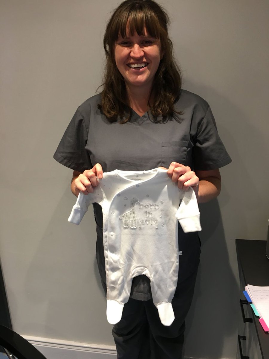 Good luck to our nurse Laura who is leaving to have baby number 2. We can’t wait to meet the new arrival 👶🏻