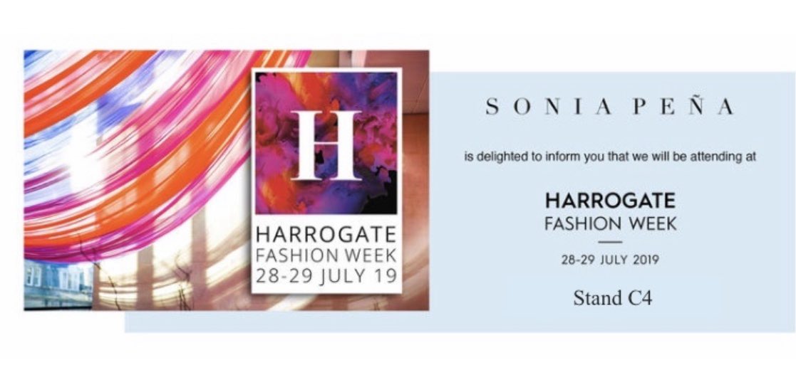 debbiejni's tweet image. Visiting @HarrogateFW this weekend? View the Sonia Peña Spring Summer 2020 Collections on stand C4 💖 #SoniaPena #SoniaPenaCouture #2020Collections #OccasionWear #MOB