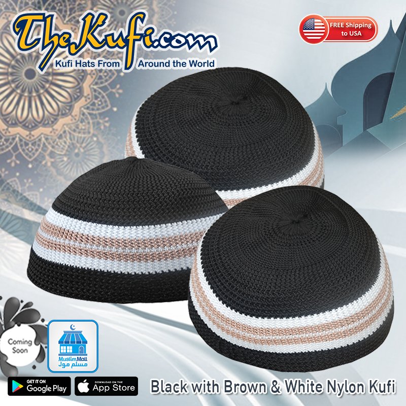 the_kufi's tweet photo. Black White Light Brown Stretchy 100% Nylon Muslim Prayer Skull Caps
-
https://t.co/DIfhnCanxV
-
#thekufi #kufihat #prayercaps #prayerhat #muslimhats #muslimmenswear #knittedcaps #skullcaps #taqiya #kopiah #peci #kufi #topi #takke #taqiya #muslimproduct #muslim #islamichat https://t.co/gT5V9QoRH5