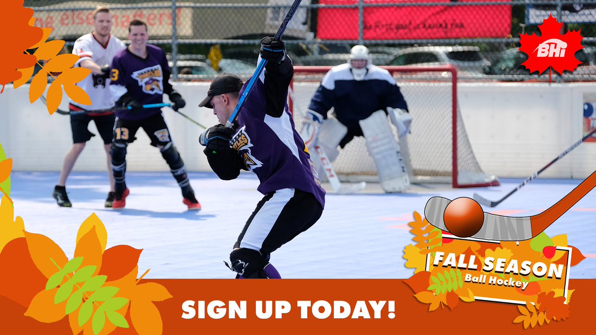 Keep your eye on this important date!  Fall Season July 31 Early Bird Deadline is a week away.  Register today and SAVE.  Register online, call 519 759 2255 or email bhi.brantford@ballhockeyinternational.com 
ow.ly/ptqb50vby2Y