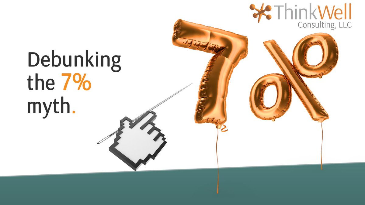 "Words account for only 7% of communication’s effectiveness"— let's debunk that myth: bit.ly/2YrIuuO