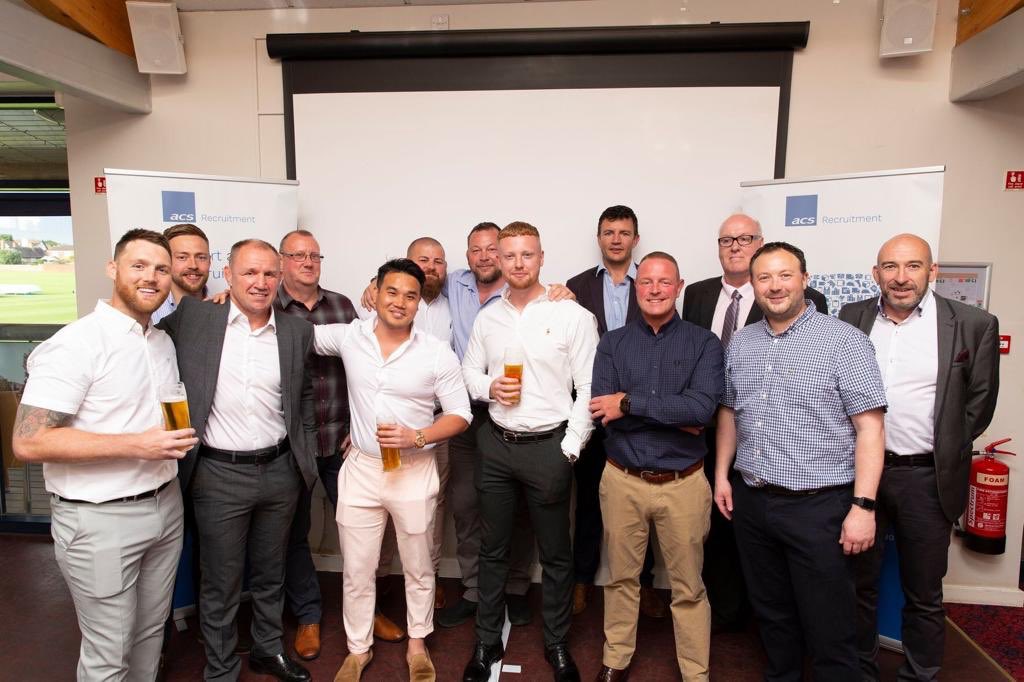 AMJPMLtd's tweet photo. #Teambuilding - AMJ are getting prepared for The World Cup @ Old Northamptonians with #NeilBack #Martincorry and #SteveThompson #๐Rugby https://t.co/ZJAjpMPDH1