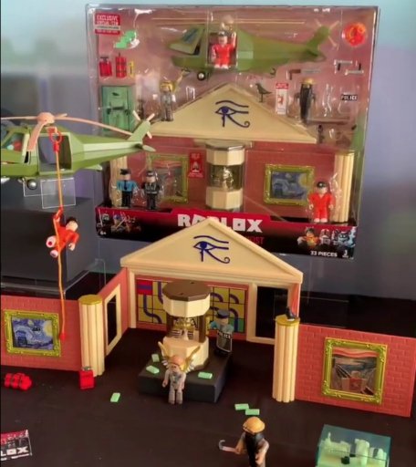 This Is A Crazy Big Set I Think It S The New Jailbreak Museum - roblox jailbreak toy museum