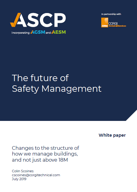 ASCP_UK's tweet photo. At the ASCP we've written a white paper in response to the Government's calls for industry views on the future of building safety management. 
Are you an @ASCP_UK, AGSM or AESM member? Download the paper in the members’ portal or contact us if a non-member. https://t.co/U8eMNnfDIW