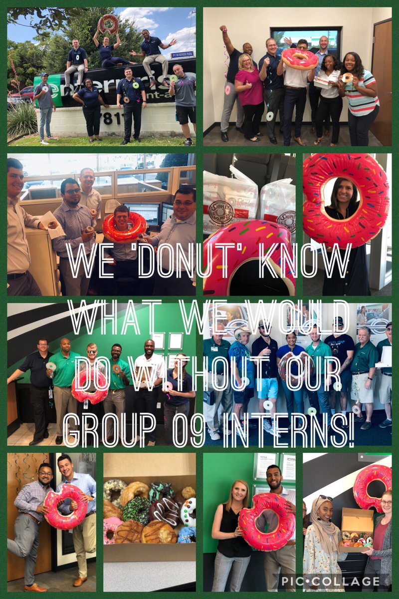 ERACrecruitRDU's tweet photo. Happy #NationalInternDay ! Celebrating our Dallas #ERACinterns because we just DONUT know what we would do without them!! π€©π©π« https://t.co/NGmKWigw9l