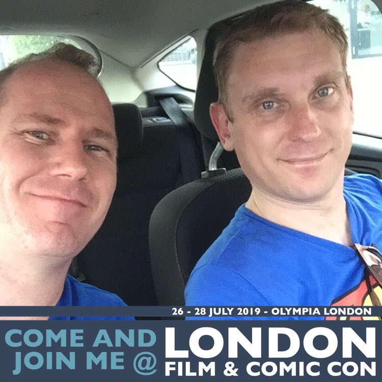 Geeky_Guys's tweet photo. The Geeky Guys have just set off for London town & London Film And Comic Con Summer Edition 2019,
LFCC is now in its 15th year 😃👍
#lfcc #londoncomiccon #lfcc2019 #londonfilmandcomiccon #lfcc15 #londonfilmandcomiccon2019 #london #kensington #olympia #drwho #doctorwho #startrek https://t.co/SnBmLeLubs