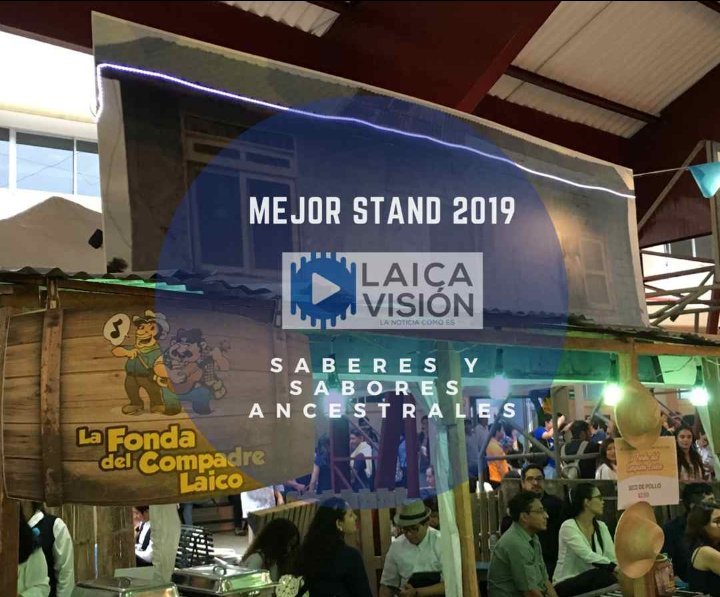 visionlaica's tweet photo. Felicitamos a los estudiantes de la Facultad de Ingeniería Civil se llevó el galardón al Mejor Stand 2019 de el Festival Saberes y Sabores Ancestrales.💙🎉📲
#Laicavision #ULVRPeriodismo #SoyLaico https://t.co/4x3QFYRYSl