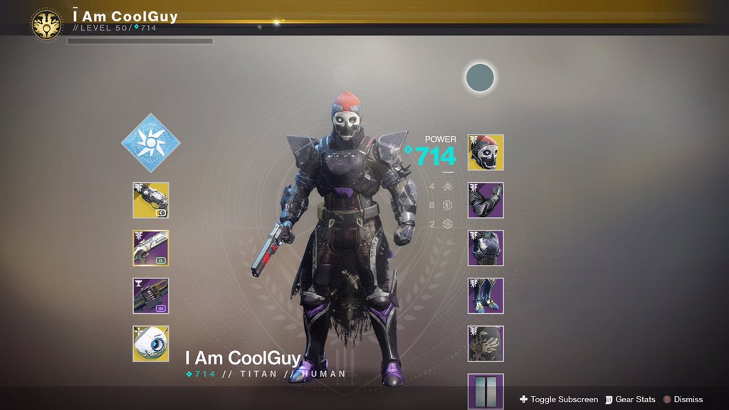GeneralD1saray's tweet photo. @IAmCoolGuyYT Played with you in a quick play lobby yesterday and noticed you had a very “sweaty” loadout. Glad you were on my team for sure. Don’t let the other content creators see you using the the one eyed mask 😉. https://t.co/63aouBQIhi