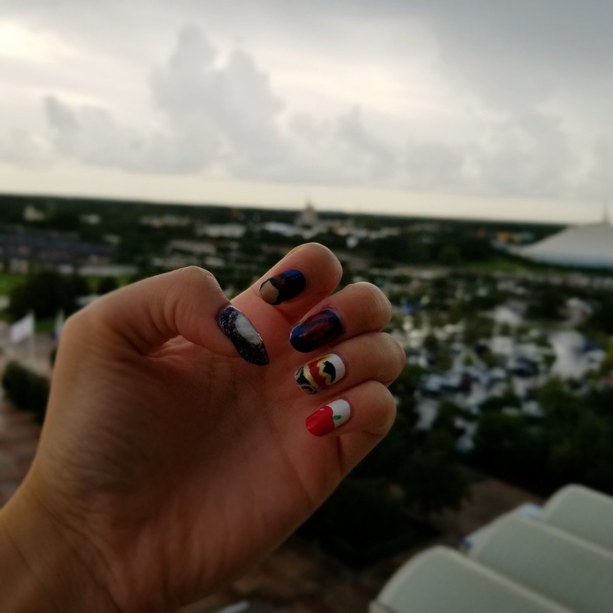 Went to Disney World and stayed at the Contemporary Resort with a theme park view then went to a villians after hours event so I just had to do Snow White and The Evil Queen!