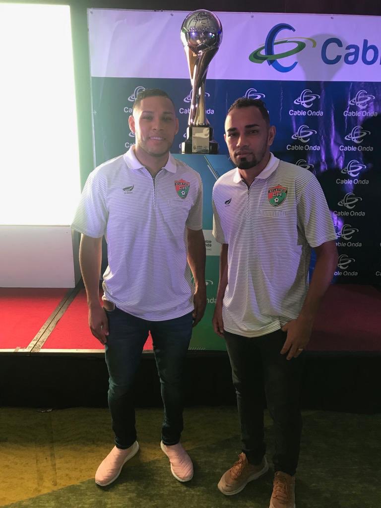 Edward Chacón y Jorge Samudio son nuestros rojiverdes en la Conferencia de prensa previó al arranque del torneo Apertura de la <a href="/LPFpanama/">LPF TIGO</a>