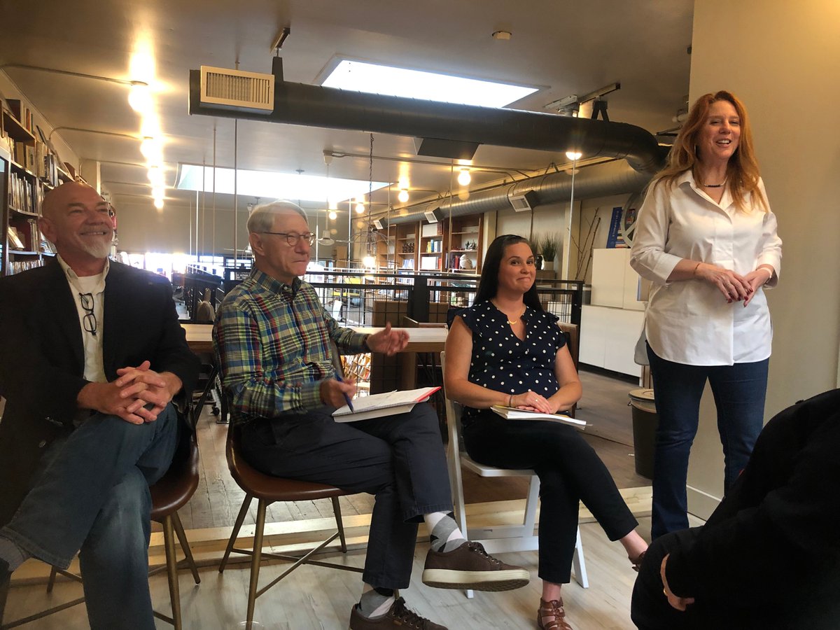 Legacy_WA's tweet photo. John, Bob & Lori had a terrific time sharing stories about the people in "1968: The Year That Rocked Washington" at Browsers Bookshop last night. Thanks to those who joined us, and to Browsers for hosting!
Purchase 1968: https://t.co/d6enwBeMRL
#WaState1968 #LegacyWA https://t.co/2RFC9XTWCS
