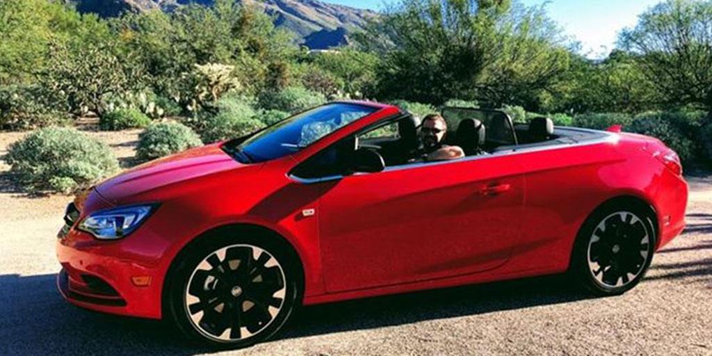 Looks like we found Richard T.'s happy place. #BuickCascada #ThatsMyBuick