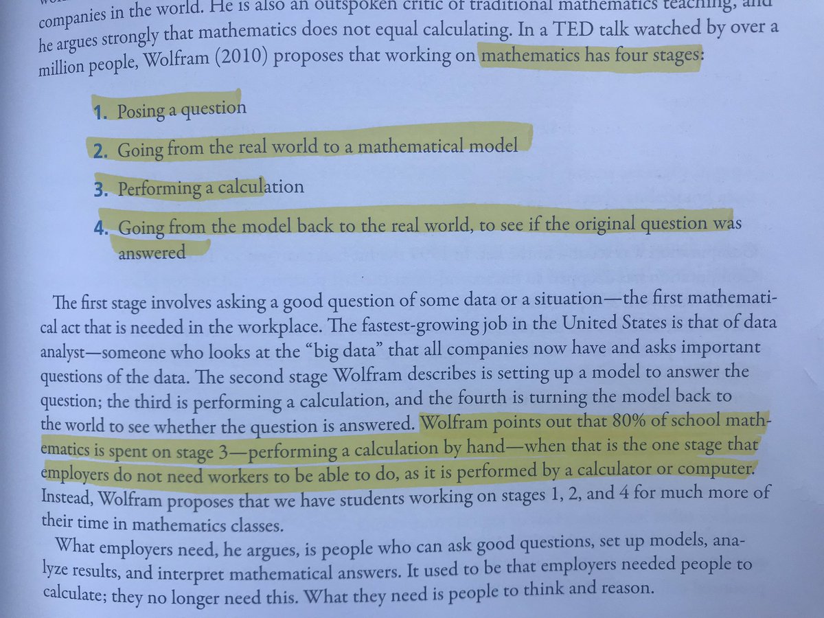 MikeRashidMath's tweet image. Interesting thought about teaching the right “stage” of #math in @joboaler’s Mathematical Mindsets. #MTBoS #iTeachMath #mathed #mathchat