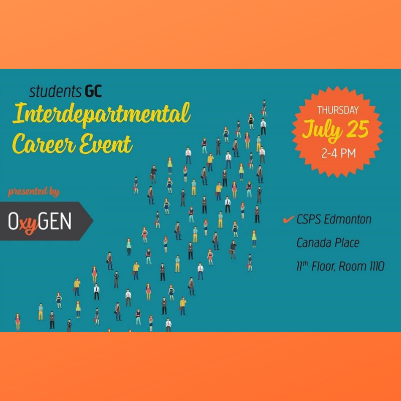 SylvieFBerube's tweet photo. Sharing a great student and #PSRenewal initiative taking place today in Edmonton, hosted by @ServiceCanada_E and @OXYGENAlberta. #studentrecruitment #WTRegion @yankeepatt @daynajongejan https://t.co/FrsaSf7vdS