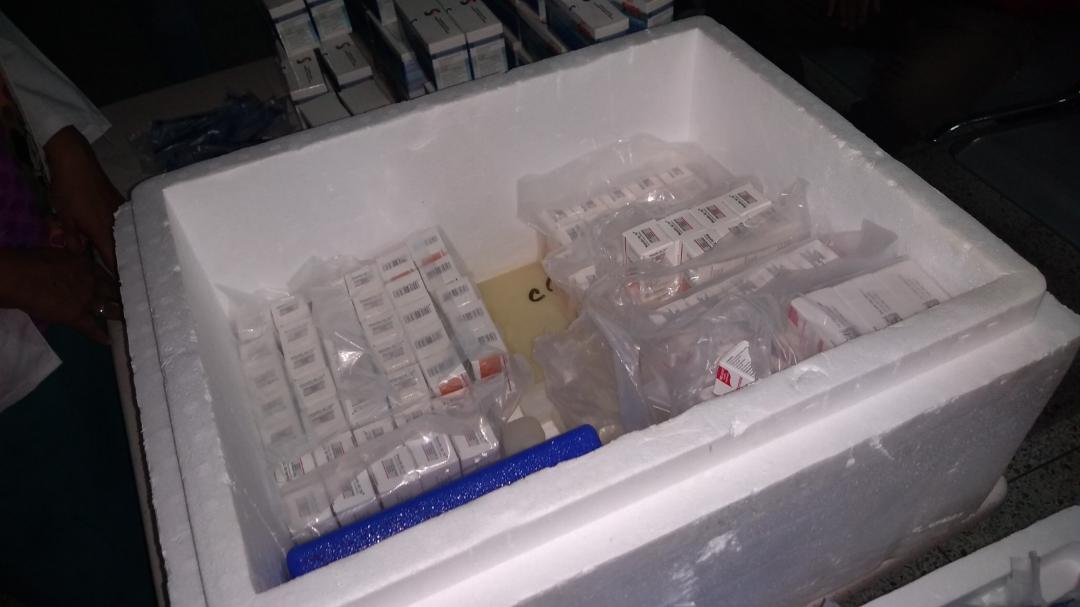 MppsAragua's tweet photo. #25Ju ¡PUEBLO PROTEGIDO!
Gracias al Gobierno Bolivariano del Pdte @NicolasMaduro y al Gob @RMarcoTorres, pacientes diabéticos registrado en el programa Endocrino Metabólico del ASIC LAMAS recibieron tratamiento #Aragua #VenezuelaVictiriosa https://t.co/bSKkKN6p4v