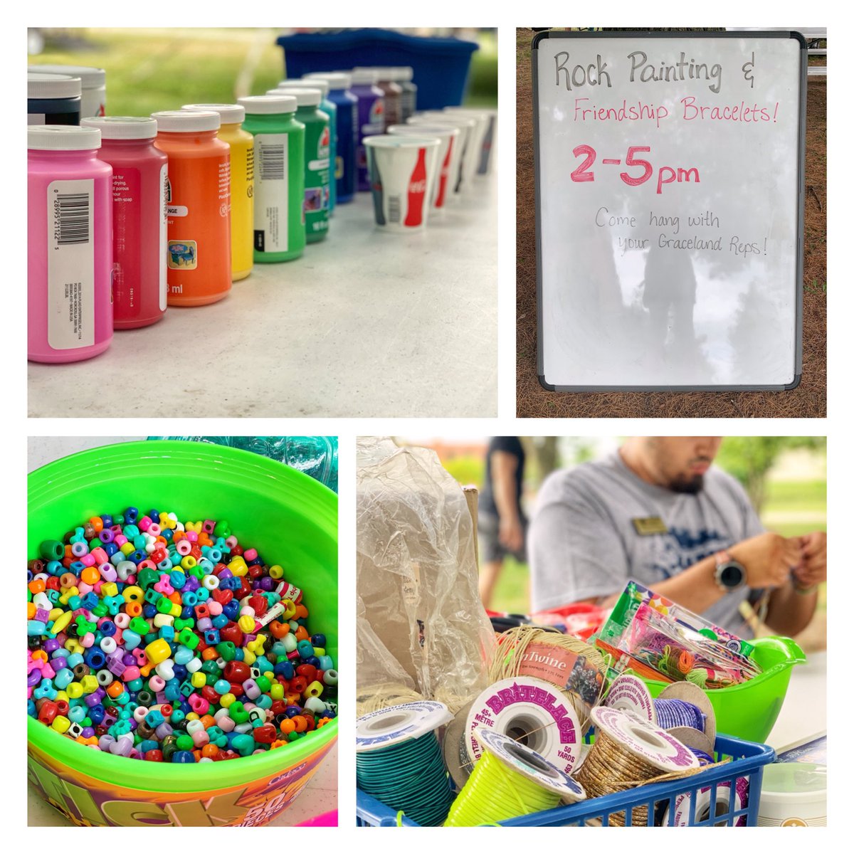 SPEC_CofChrist's tweet photo. Join the @GracelandU Reps at the Quad Tent by the Ad Building for this 👇. 2-5 today. #spec2019 #reppingraceland https://t.co/5SYvTU3MlS
