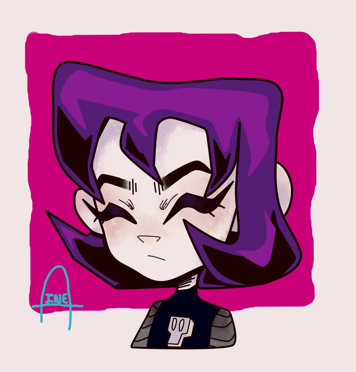 messymoon_'s tweet image. I just love her, that’s it #fanart #InvaderZim #gaz #Entertheflorpus #digitalart