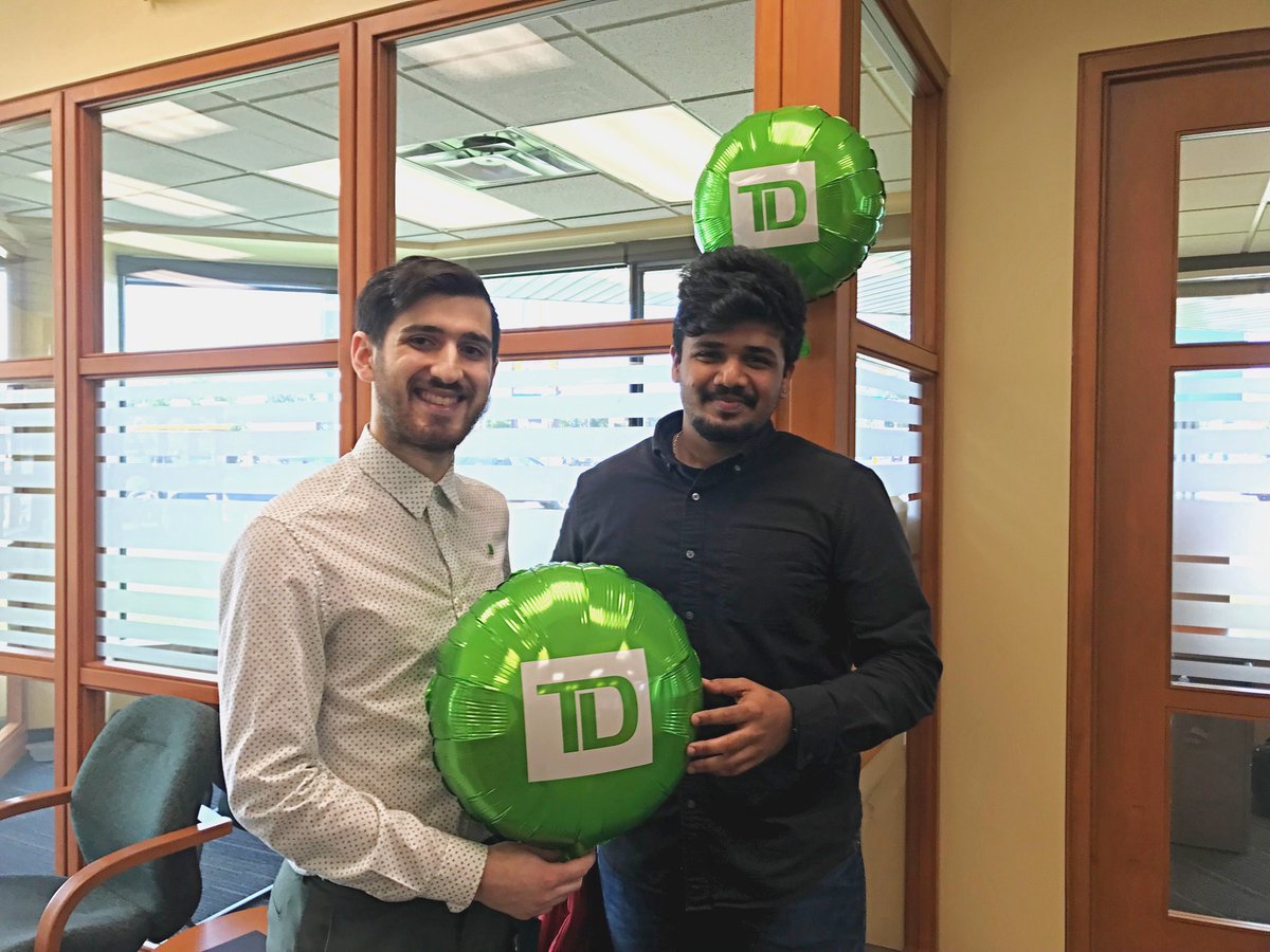 Another happy customer at branch 53 on Customer Appreciation Day!! 
#TDThanksYou #TDColleague