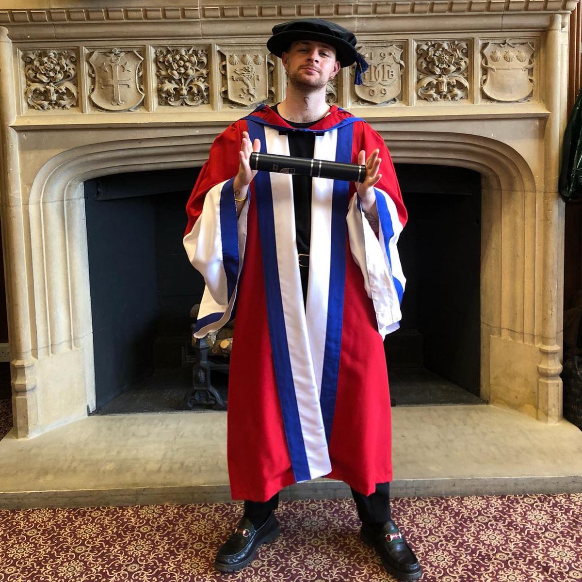 Today was a truly humbling day for me, I was given an honorary doctorates degree by the University if Bedfordshire for outstanding contribution to the arts. MADNESS X