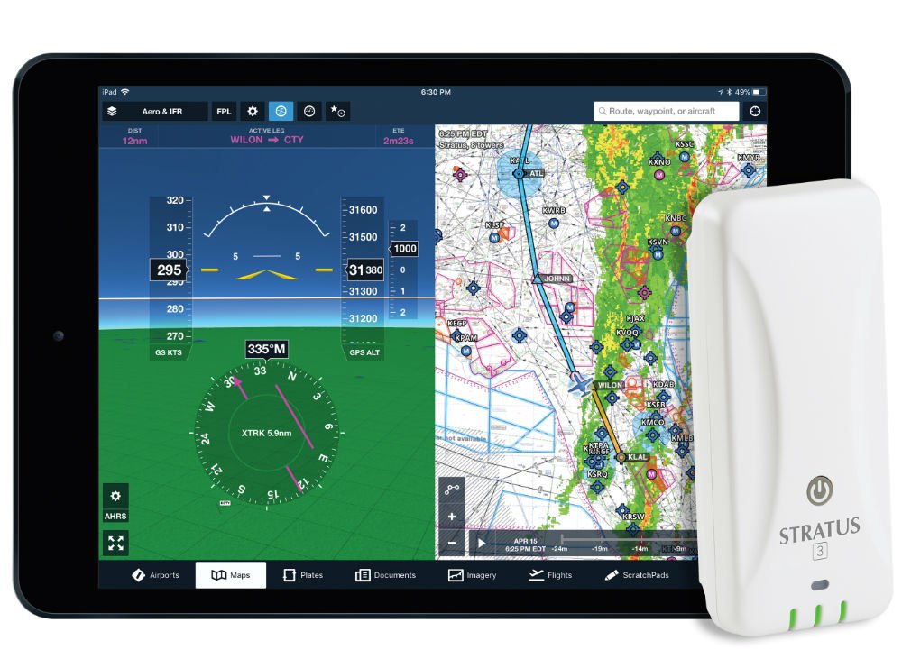 Stratus special! Buy a Stratus 3 and receive a free Flight Gear Battery Pack (an $80 value). Ends Sunday: sportys.com/pilotshop/stra…