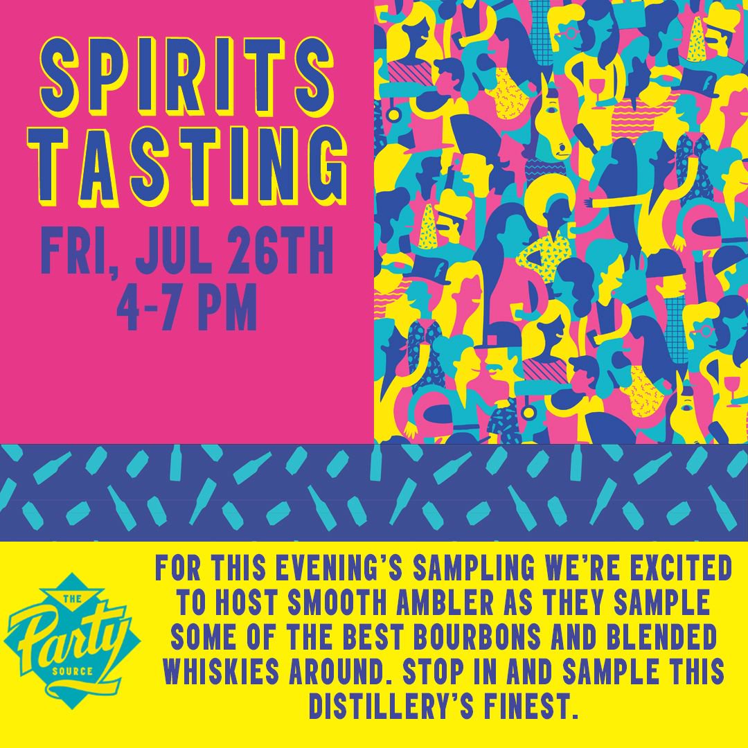 Stop in tomorrow, Friday, July 26th, from 4-7 pm, for a host of different samples that we'd love to share with you. We'll be sampling <a href="/Codigo1530/">Código 1530</a> Tequila, <a href="/JoiaSpirit/">Joia Spirit</a> Sparkling Cocktails, and <a href="/SmoothAmbler/">Smooth Ambler</a>. We hope to see you here!