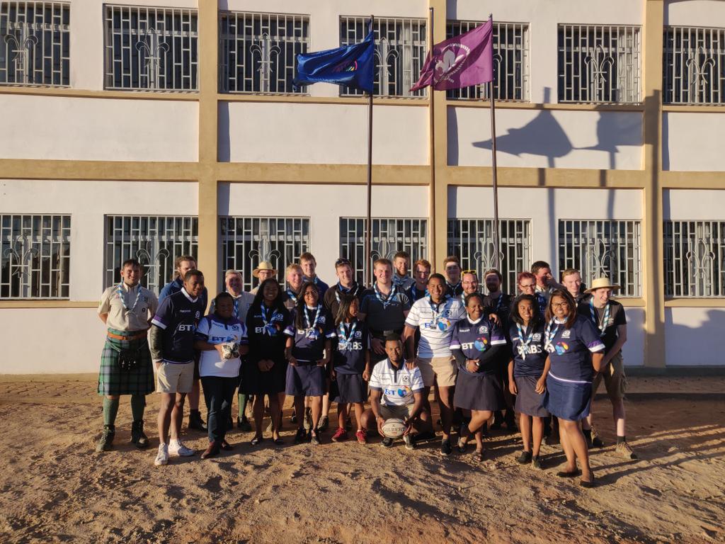 Sharing the Scottish Rugby love 🏉❤️🏉❤️ and play with our Malagasy friends!

Shirts courtesy of <a href="/Scotlandteam/">Scottish Rugby</a> and Arran Hain! Delighted Malagasy. Thanks guys!

<a href="/ScoutsScotland/">Scouts Scotland</a> @FoibeTily 

🇲🇬🏴󠁧󠁢󠁳󠁣󠁴󠁿🇲🇬🏴󠁧󠁢󠁳󠁣󠁴󠁿🇲🇬🏴󠁧󠁢󠁳󠁣󠁴󠁿