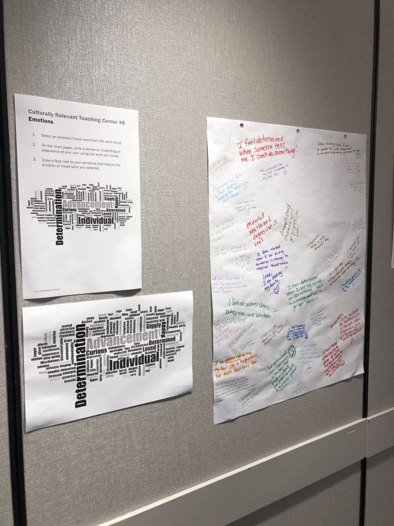 Mrs_Barrett7's tweet photo. What’s your favorite #CulturallyResponsiveTeaching strategy? I like this Emotions Word Cloud! #CRTNation #ThisisAVID @AVID4College https://t.co/Oh9WByNxVJ