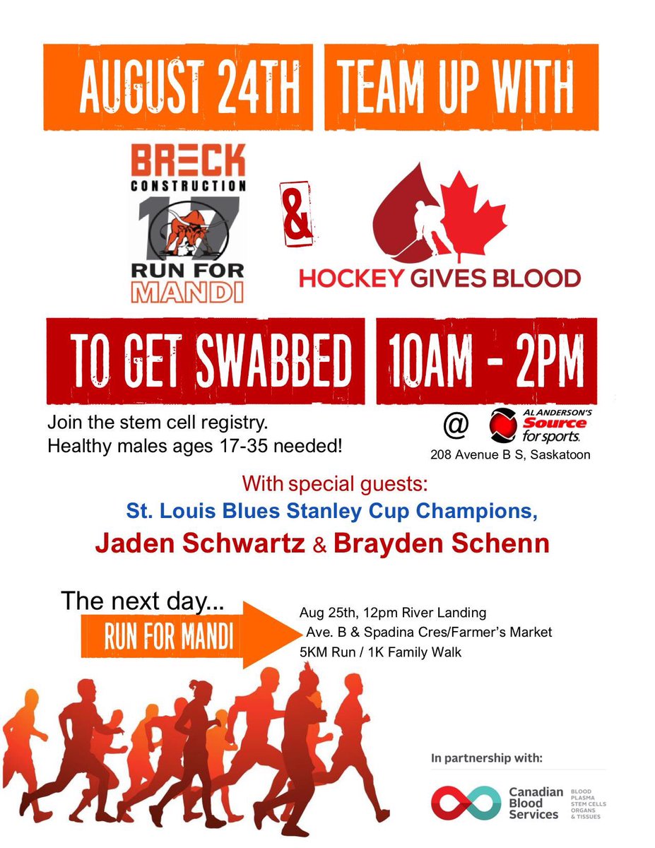 NDHoundsHockey's tweet photo. Run For Mandi - August 24th!!! https://t.co/uUmtum0k1j