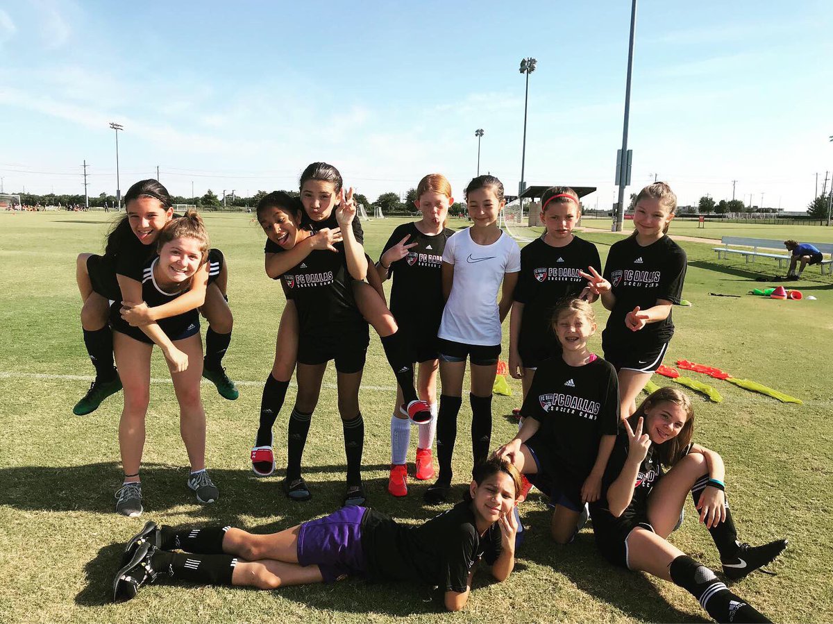 FCDCamps's tweet photo. End of camp mood🤪 Thanks Girls Residential campers and coaches for a fun week! https://t.co/DZiWXgs4f6
