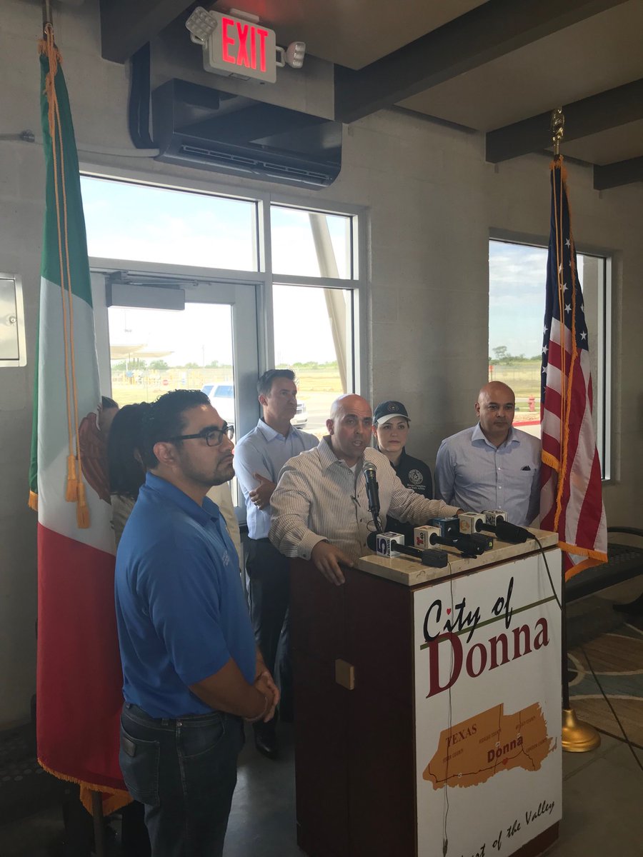 JohnnieMo's tweet photo. Members of #txlege #malctx visited immigration holding center in Donna Texas https://t.co/zVjikJY5HE