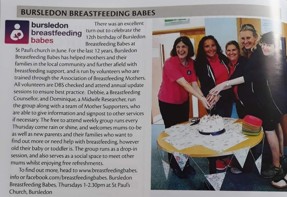BF_Babes's tweet photo. Who spotted us in the latest edition of The Scene magazine from @SceneMedia? #breastfeedingsupport #famous #happybirthdaytous https://t.co/b7uDM80a73