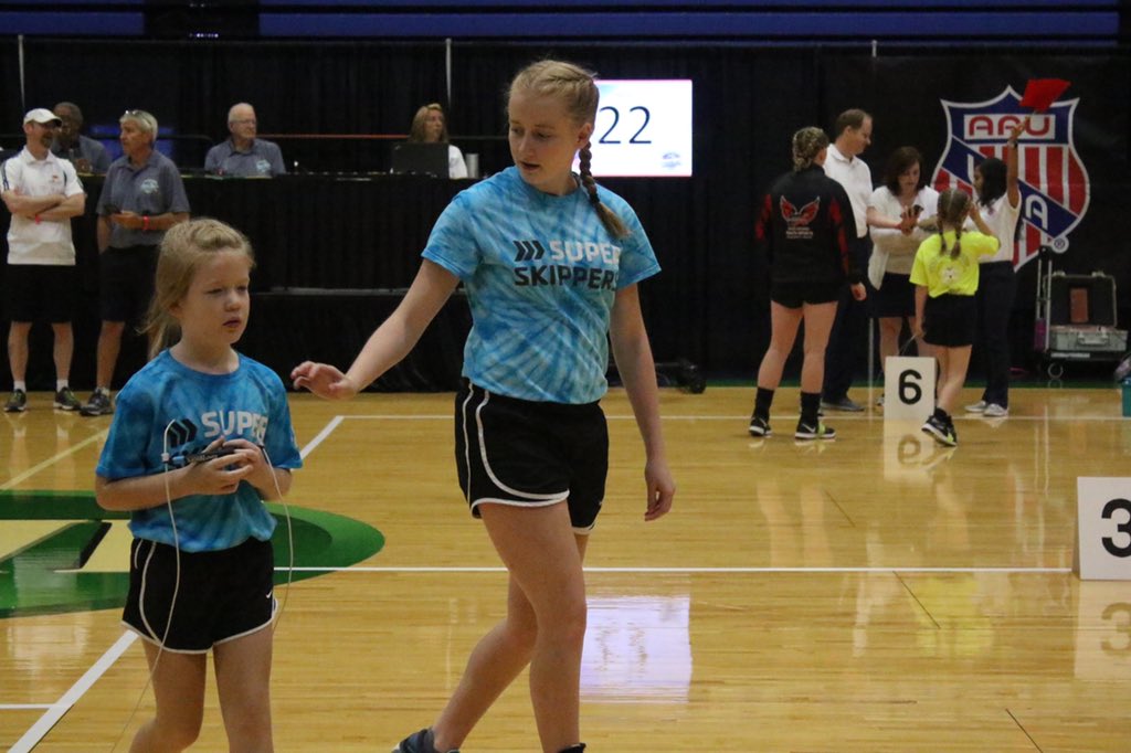 TheRealAAU's tweet image. The future is bright for our jump rope athletes ! #passontheknowledge #AAUJROGAMES #aausports